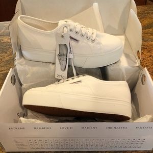 Superga Platform Sneaker White